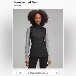 Down for It All Vest  from lululemon